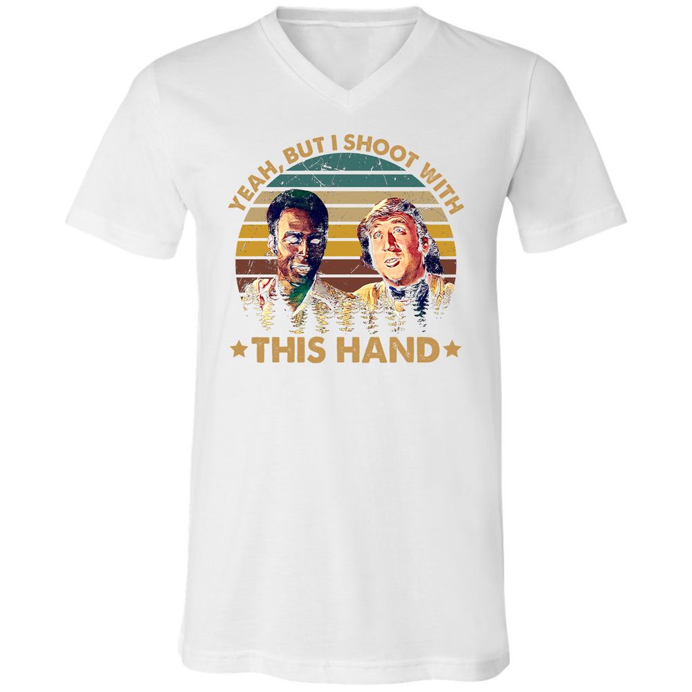 Unisex V-Neck T-Shirt - 3KD7WF1T - White - 5