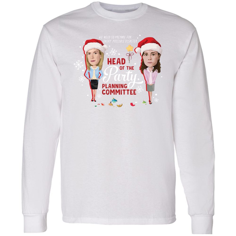 Head Of The Party Planning Committee Christmas - White - 5