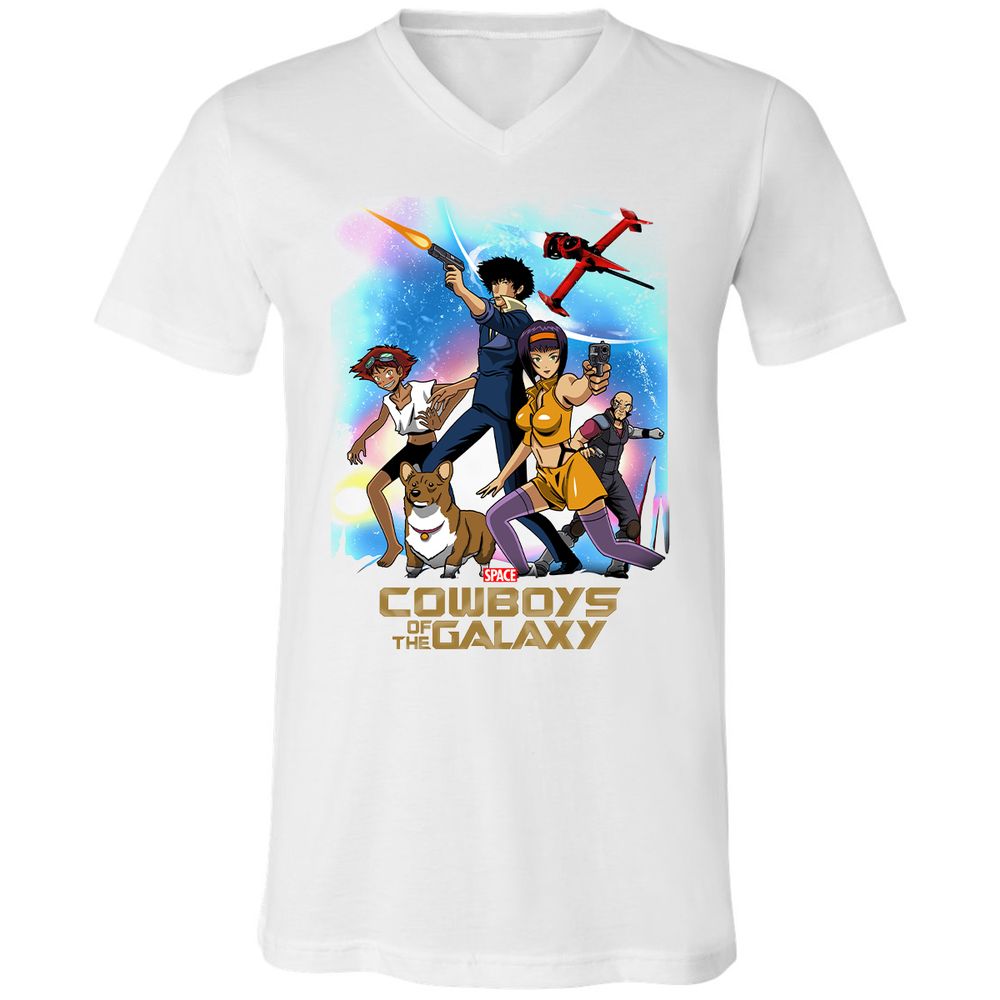 Unisex V-Neck T-Shirt - X413A22L - White - 5