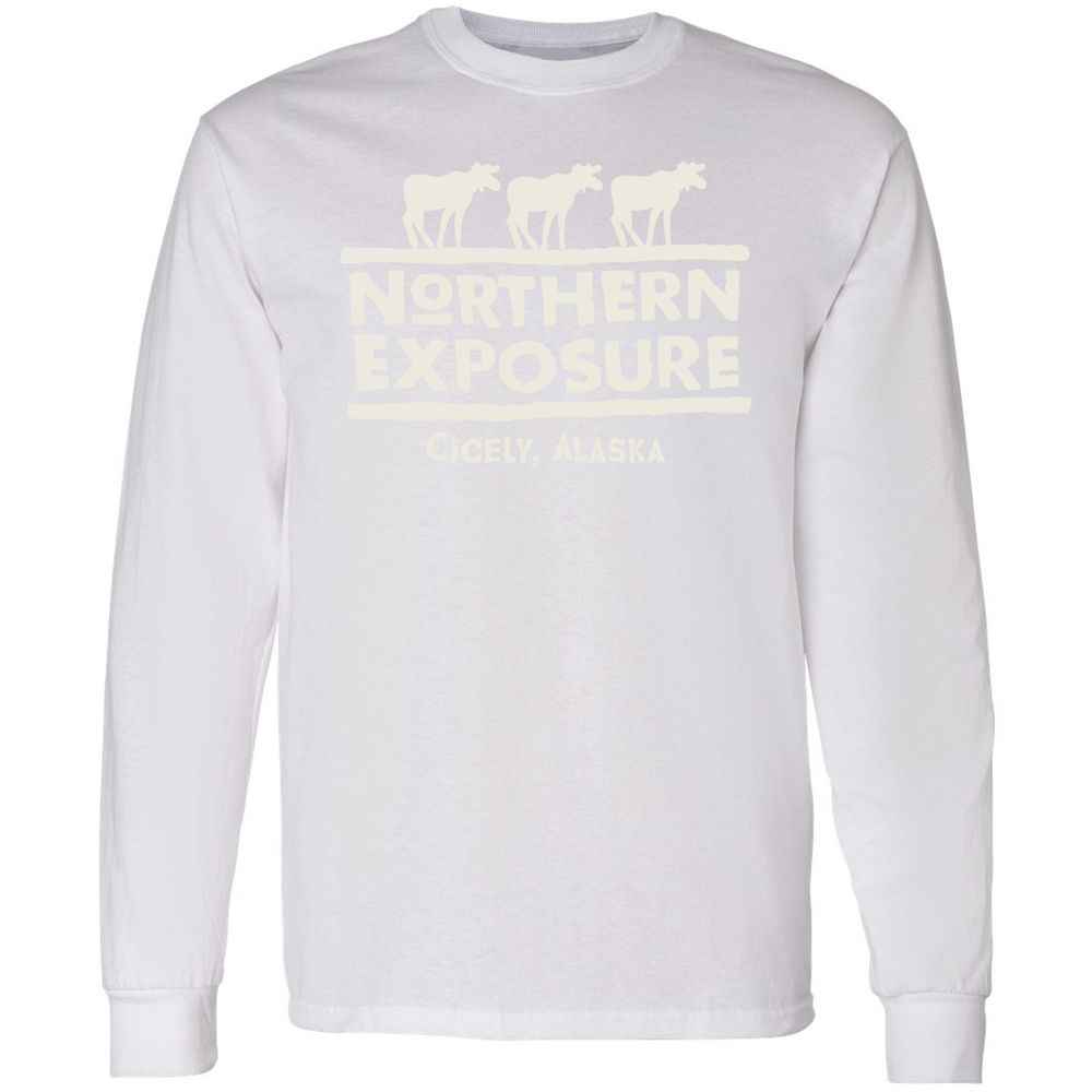 Long Sleeve T-Shirt - 5GCQRB23 - White - 5