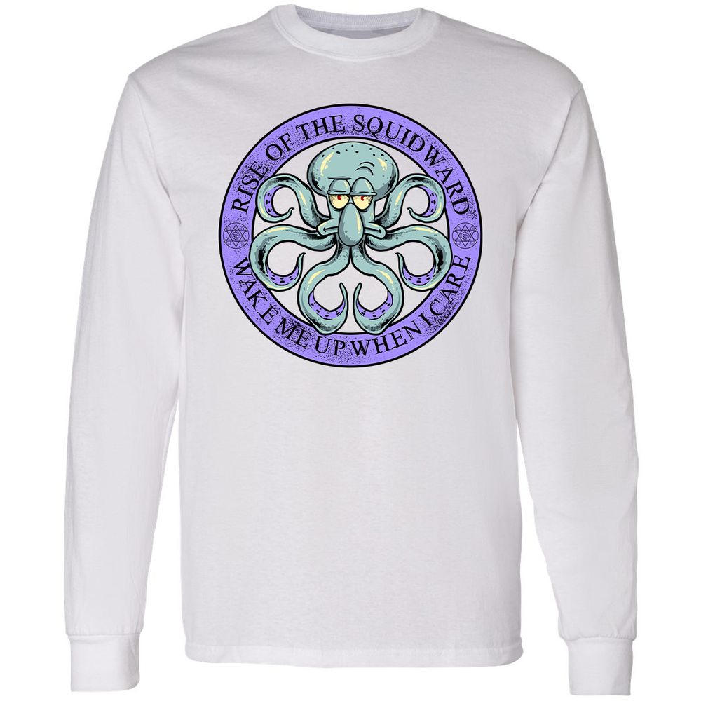 Long Sleeve T-Shirt - W2RMNTBE - White - 5