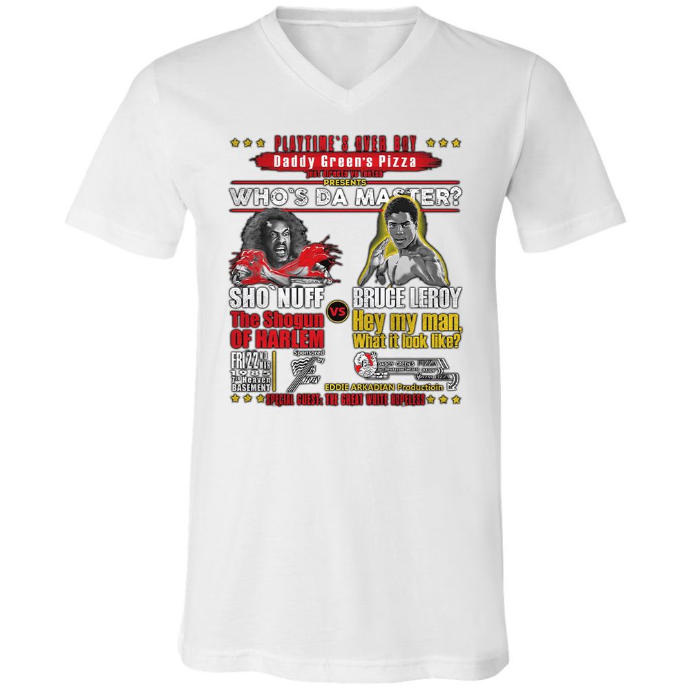 Unisex V-Neck T-Shirt - P8NQ9STW - White - 5