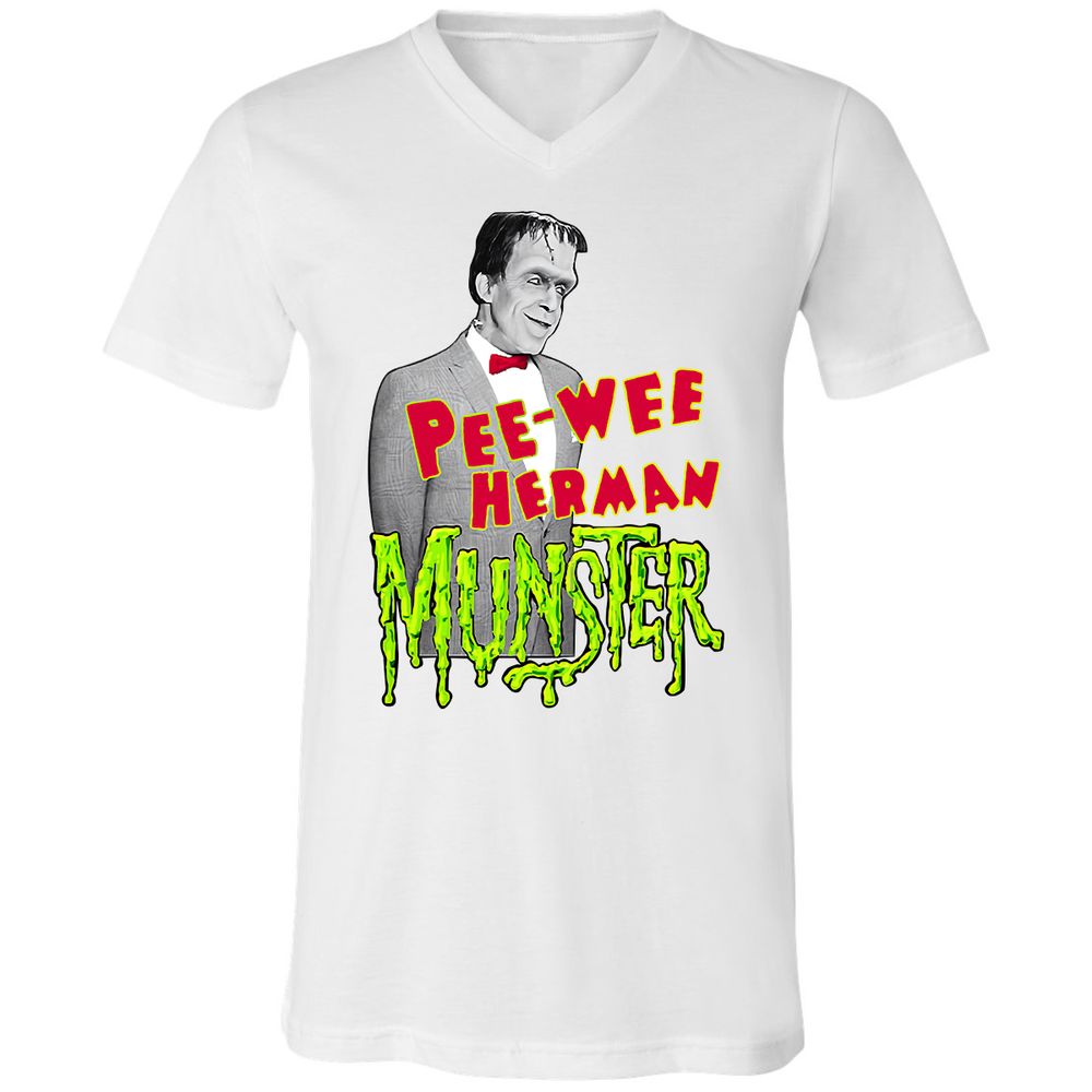 Unisex V-Neck T-Shirt - WEEKLD2D - White - 5