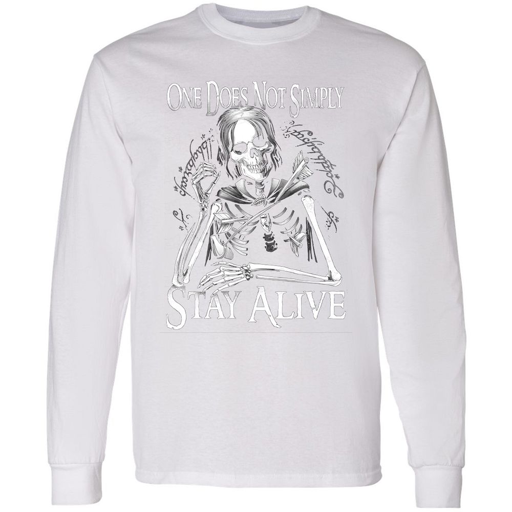 Long Sleeve T-Shirt - MC5M5FFZ - White - 5