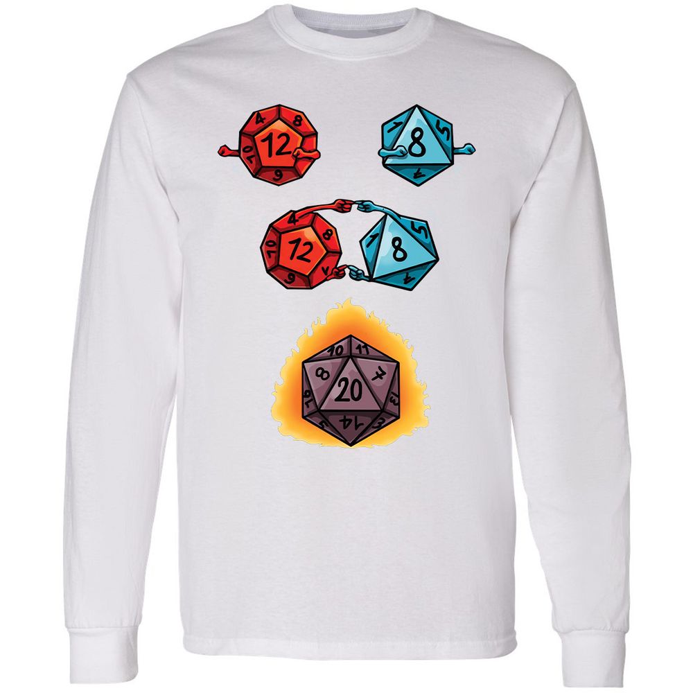 Long Sleeve T-Shirt - YUVQ2WWD - White - 5