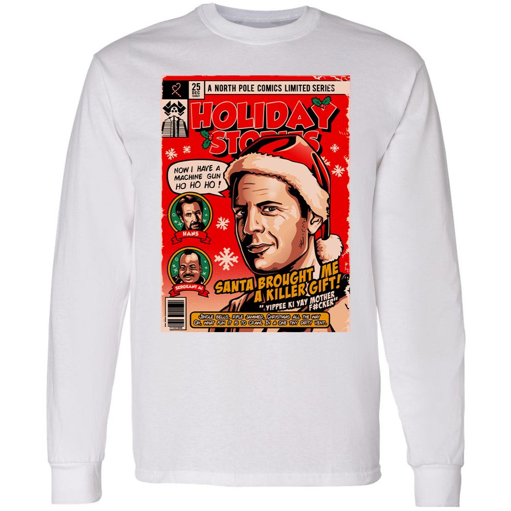 Long Sleeve T-Shirt - W7SXNDXL - White - 5