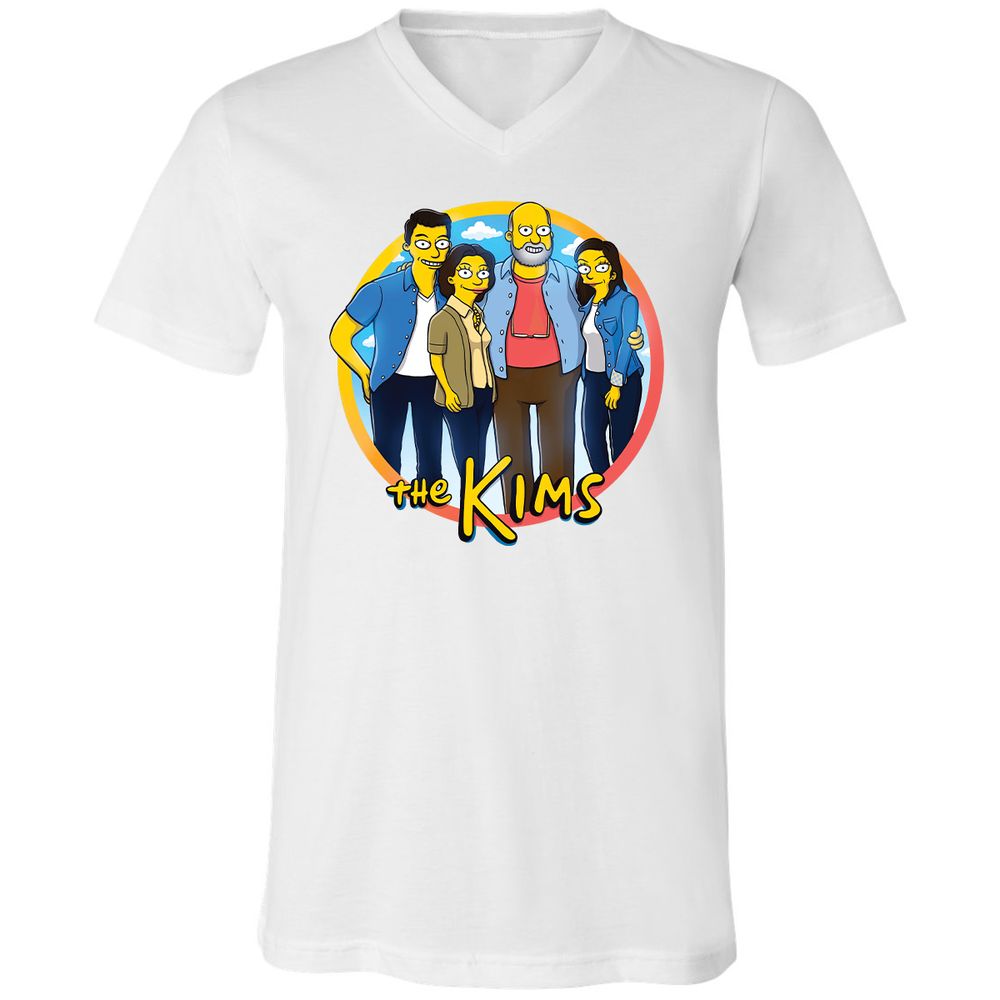 Unisex V-Neck T-Shirt - LK1MAGU7 - White - 5