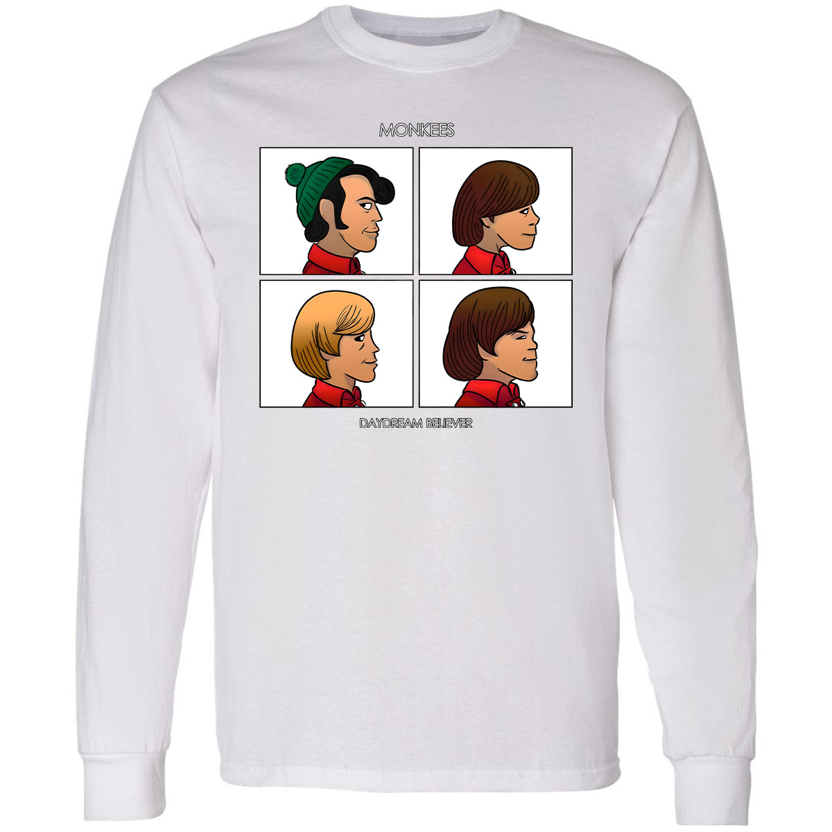 Long Sleeve T-Shirt - NDE5LKDM - White - 5