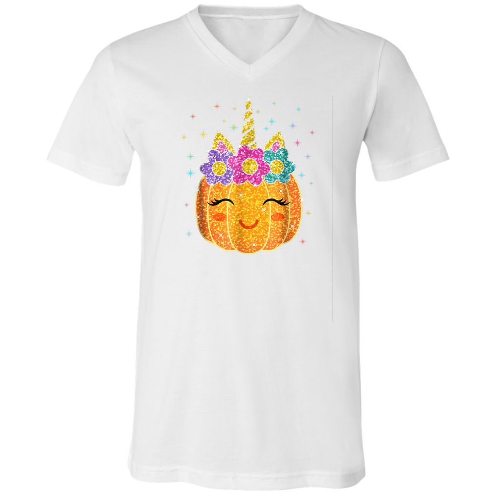 Unisex V-Neck T-Shirt - CXSYV6V6 - White - 5