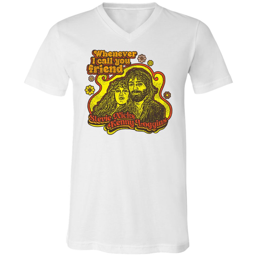 Unisex V-Neck T-Shirt - N75G6HJA - White - 5
