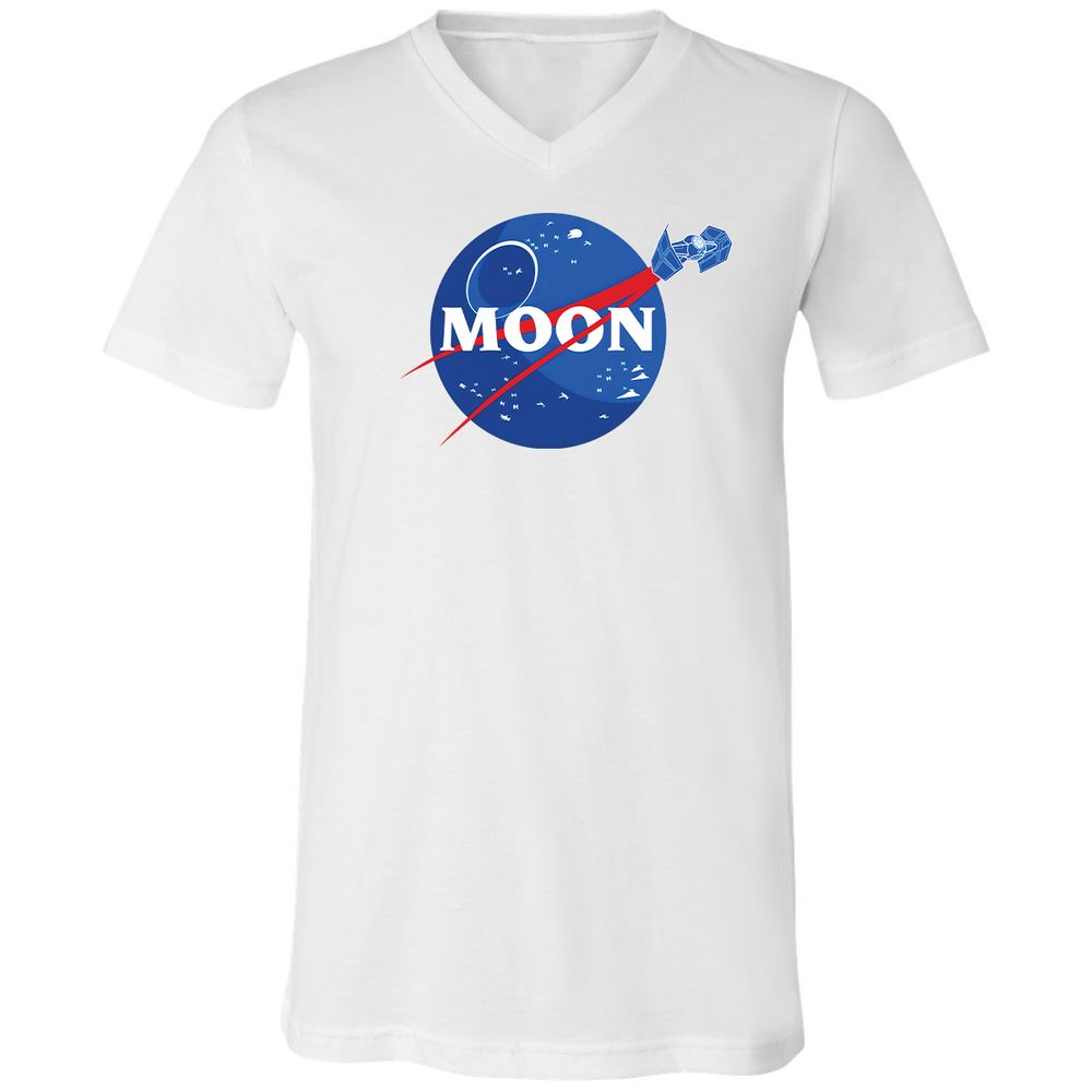 Unisex V-Neck T-Shirt - K58FV9V8 - White - 5