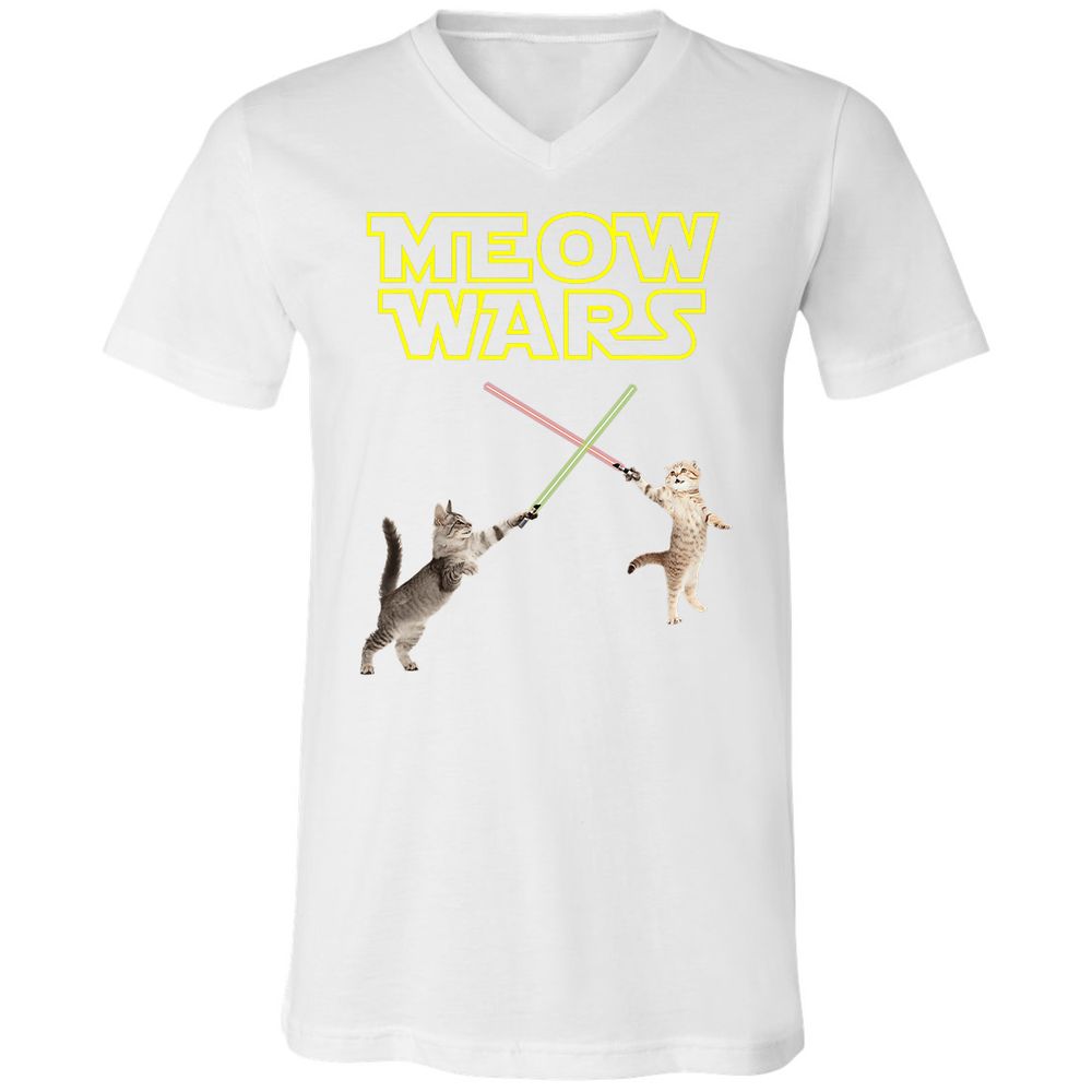 Unisex V-Neck T-Shirt - LFZZ339A - White - 5