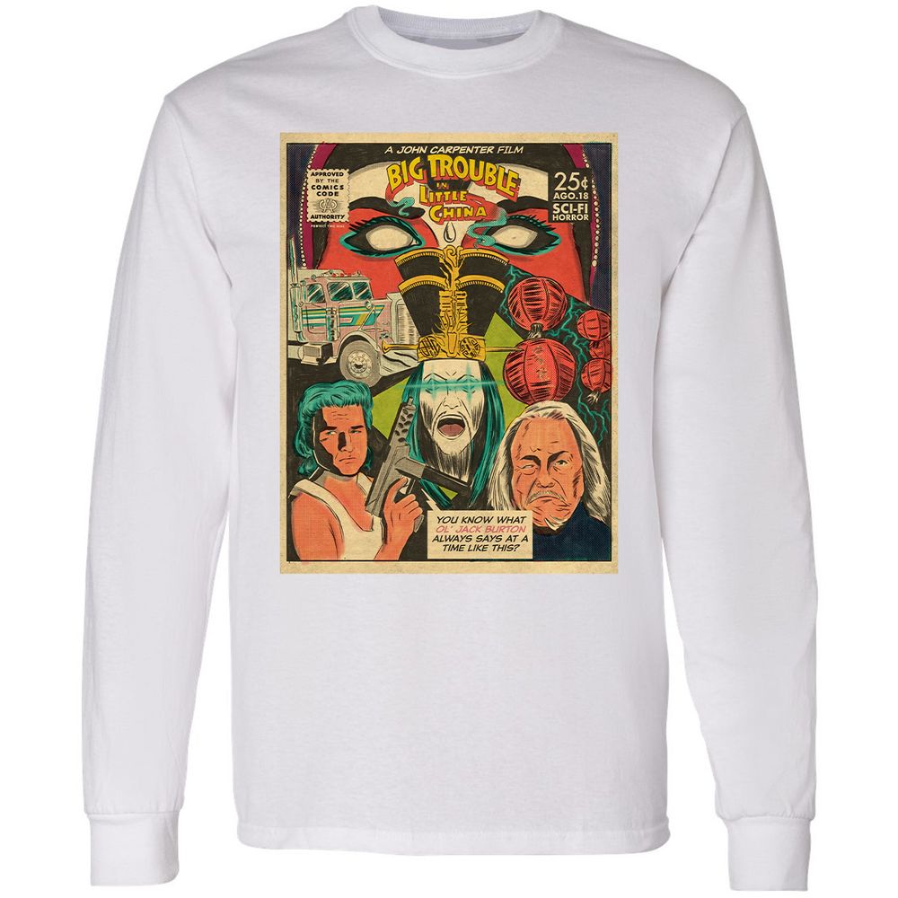 Long Sleeve T-Shirt - MDCLPNKG - White - 5