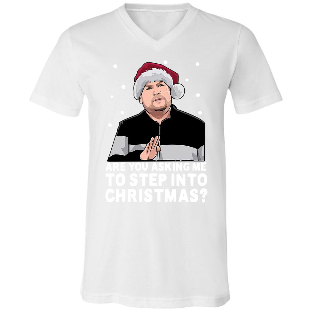 Unisex V-Neck T-Shirt - RRBHGW47 - White - 5