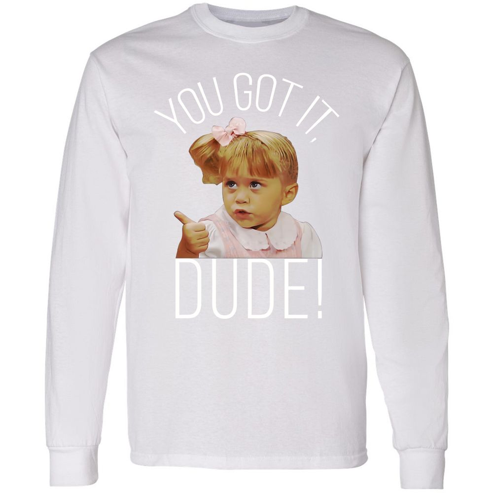 Long Sleeve T-Shirt - SGBY6AL7 - White - 5