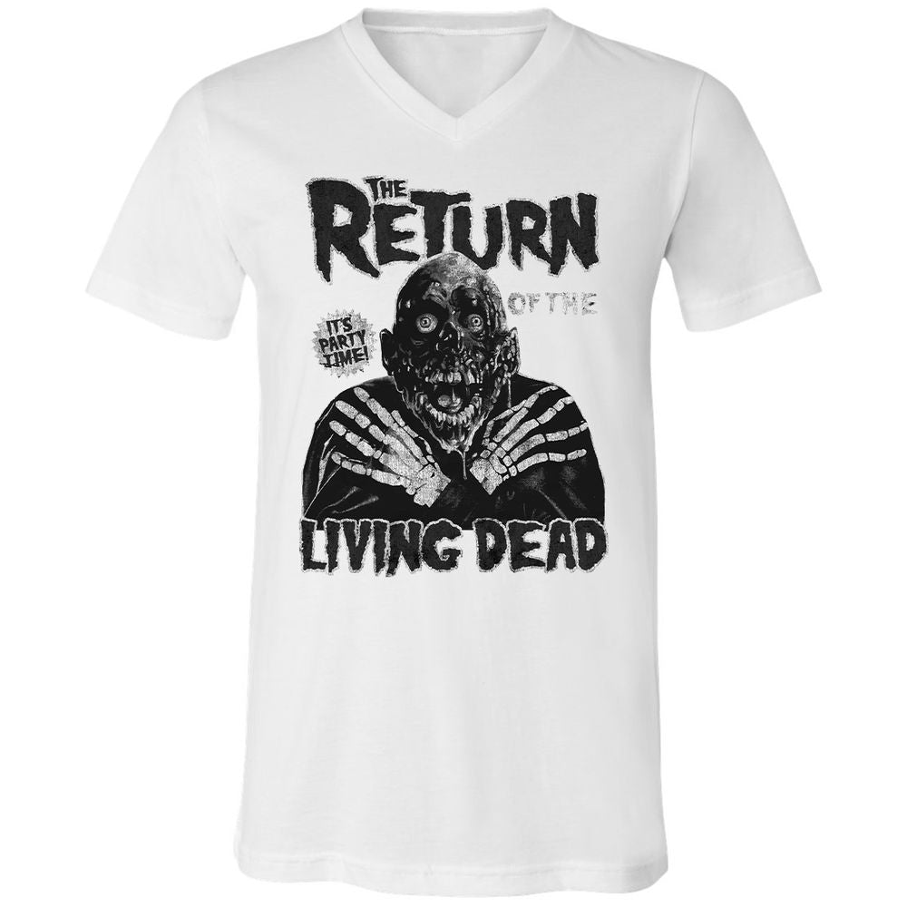 Unisex V-Neck T-Shirt - 4AMYPWJA - White - 5