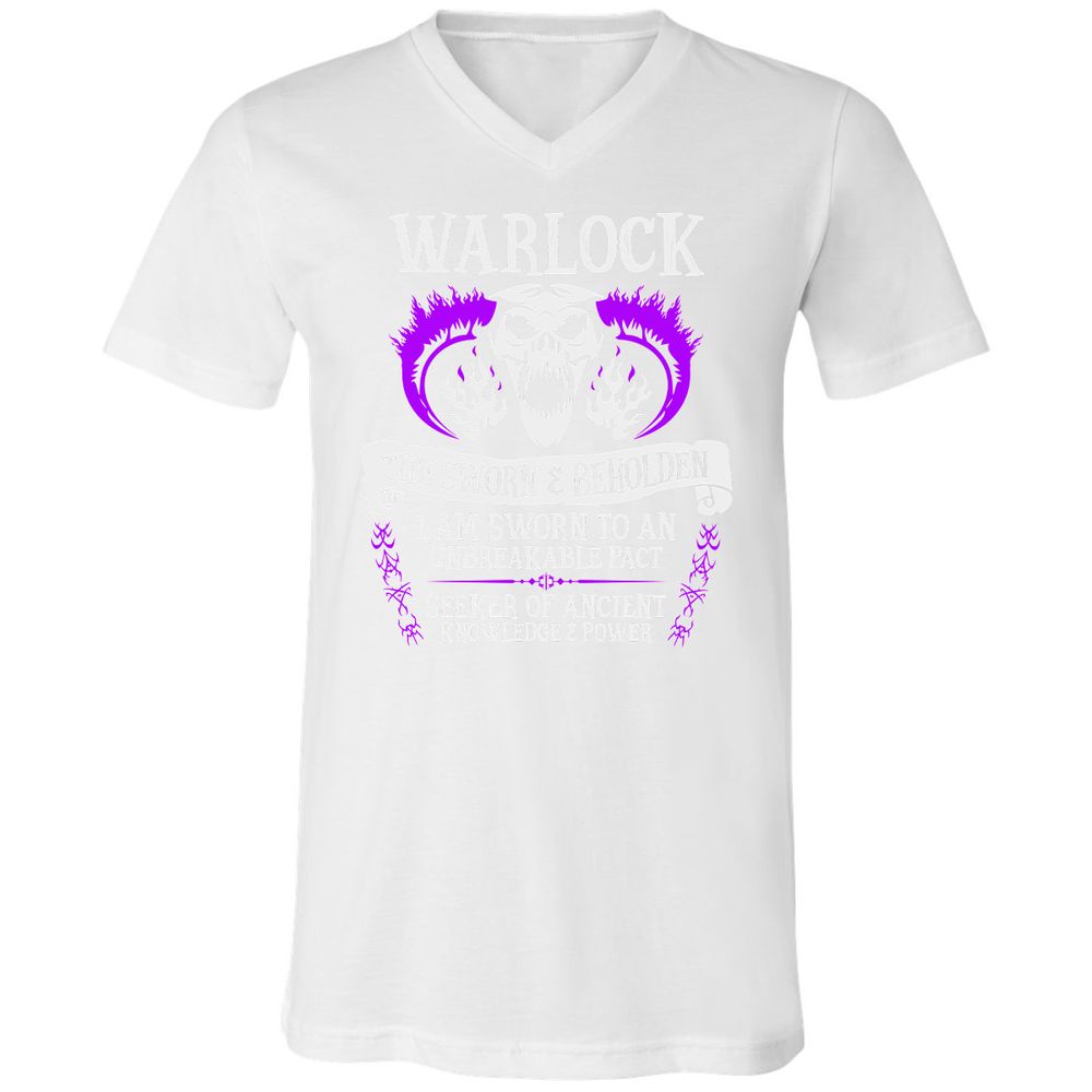 Unisex V-Neck T-Shirt - SXWRUK5D - White - 5