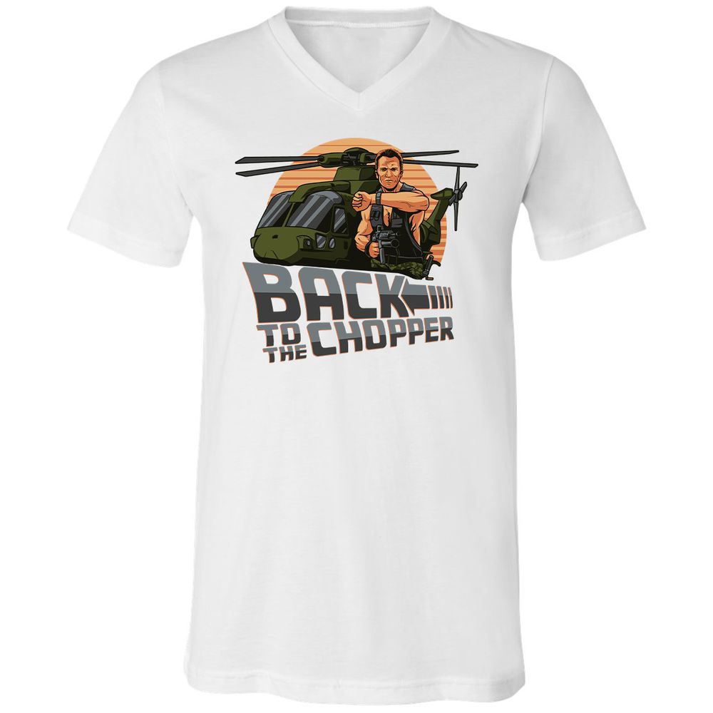 Unisex V-Neck T-Shirt - 2N52J2TX - White - 5