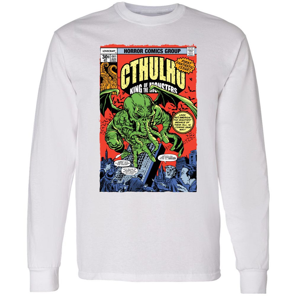 Long Sleeve T-Shirt - T4S3RL7Z - White - 5