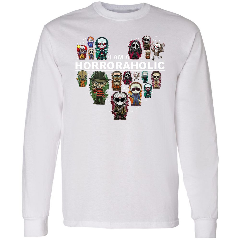 Long Sleeve T-Shirt - QGLPTHFT - White - 5