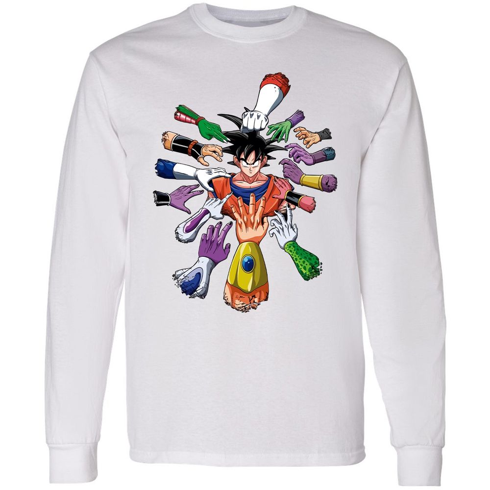 Long Sleeve T-Shirt - HCKKAJFD - White - 5