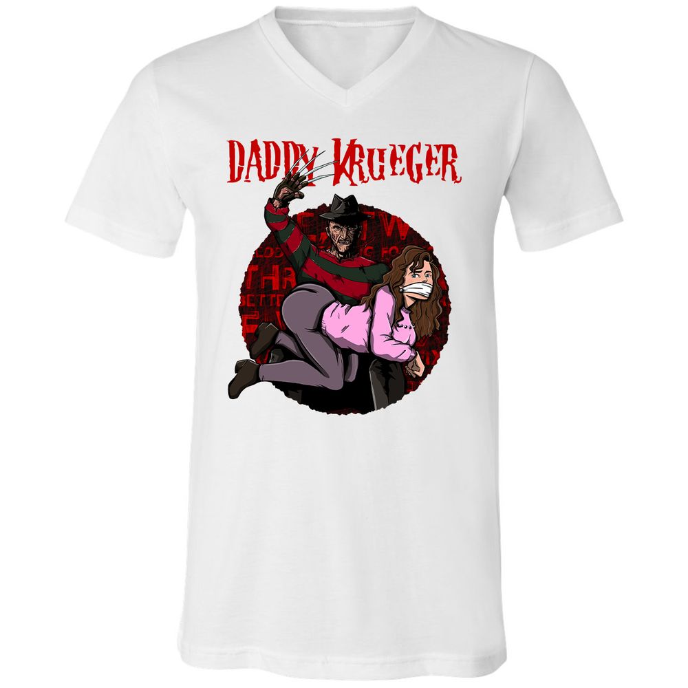 Unisex V-Neck T-Shirt - YPP7BFRF - White - 5