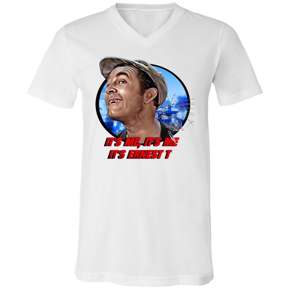 Unisex V-Neck T-Shirt - 3YVVWK55 - White - 5