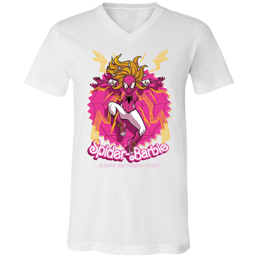 Unisex V-Neck T-Shirt - AJGCBYP3 - White - 5