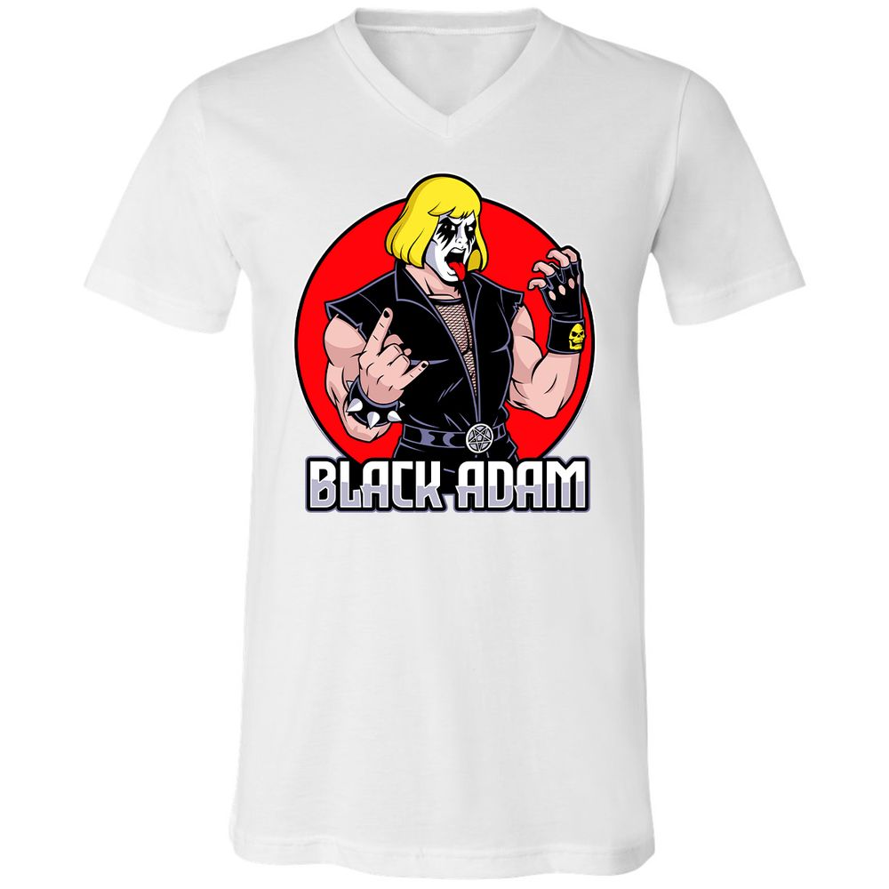 Unisex V-Neck T-Shirt - KW481EL5 - White - 5