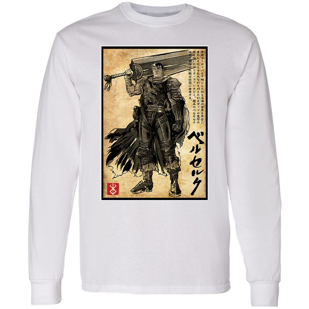 Long Sleeve T-Shirt - QU831KR6 - White - 5