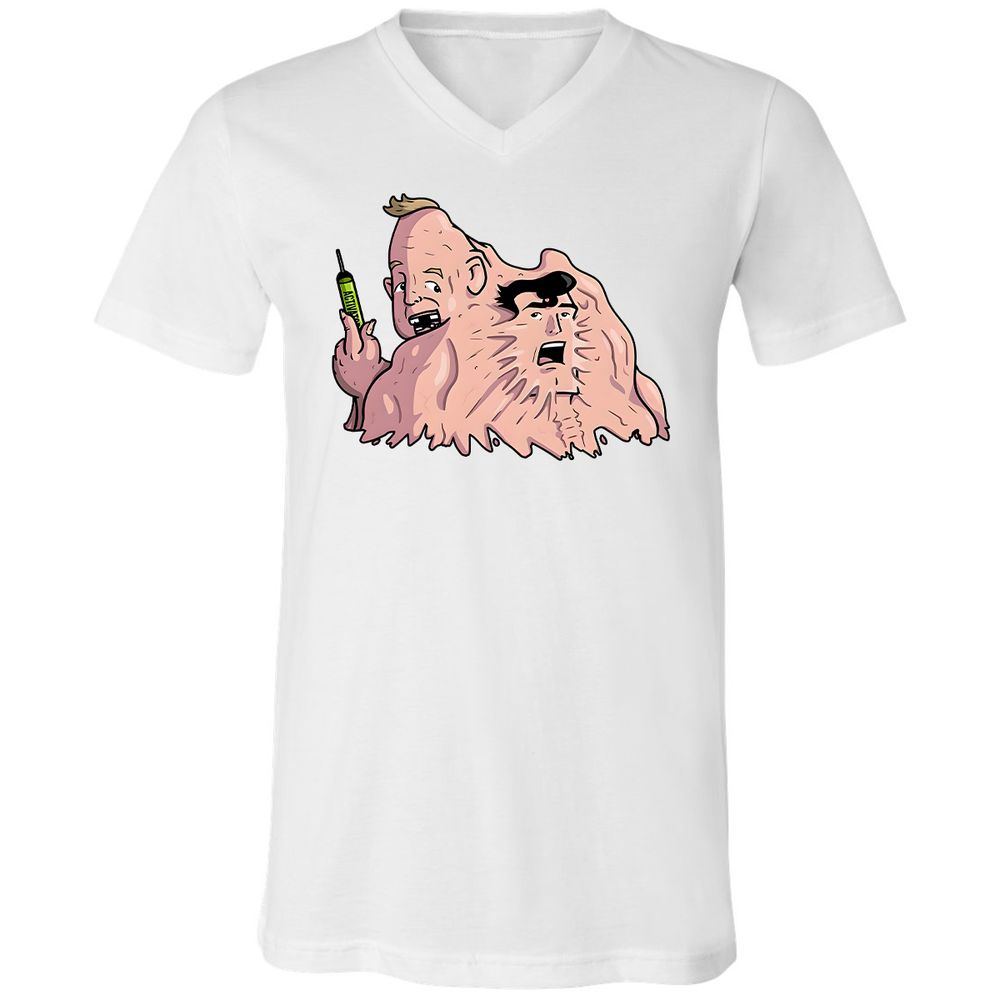 Unisex V-Neck T-Shirt - BWT93PJJ - White - 5