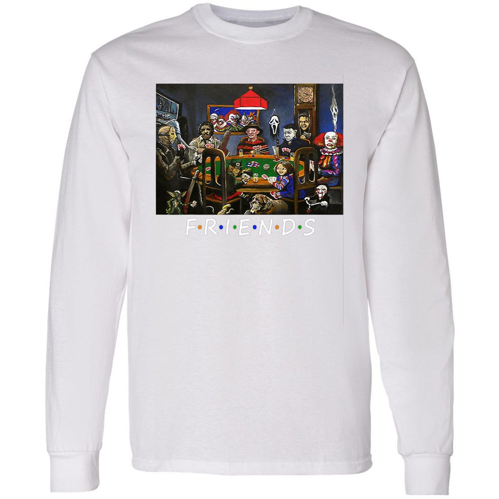 Long Sleeve T-Shirt - GK1MUKER - White - 5
