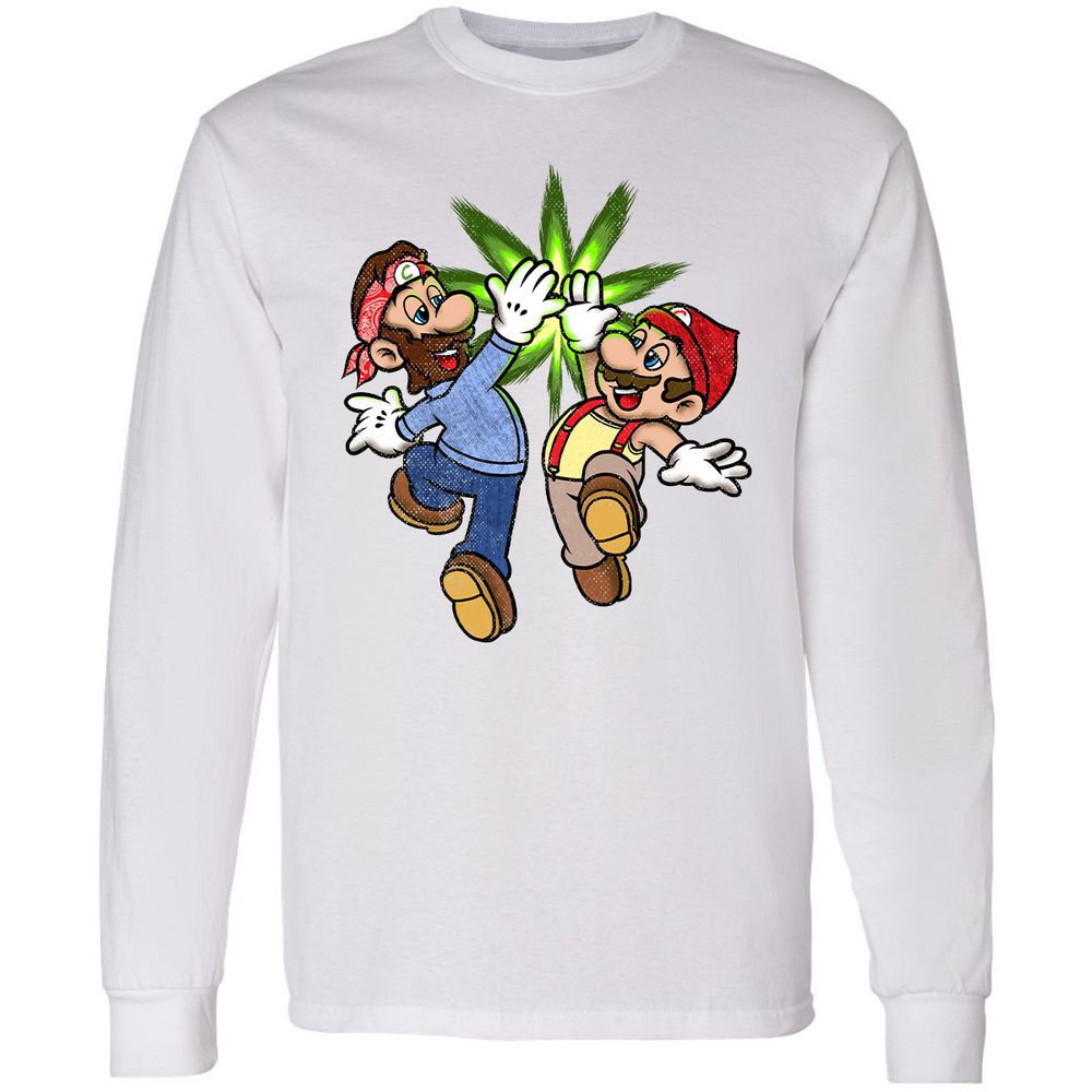 Long Sleeve T-Shirt - DJRV7U4Z - White - 5