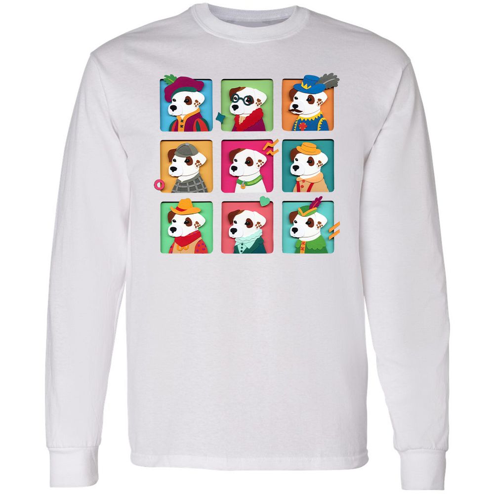 Long Sleeve T-Shirt - AFG8L641 - White - 5