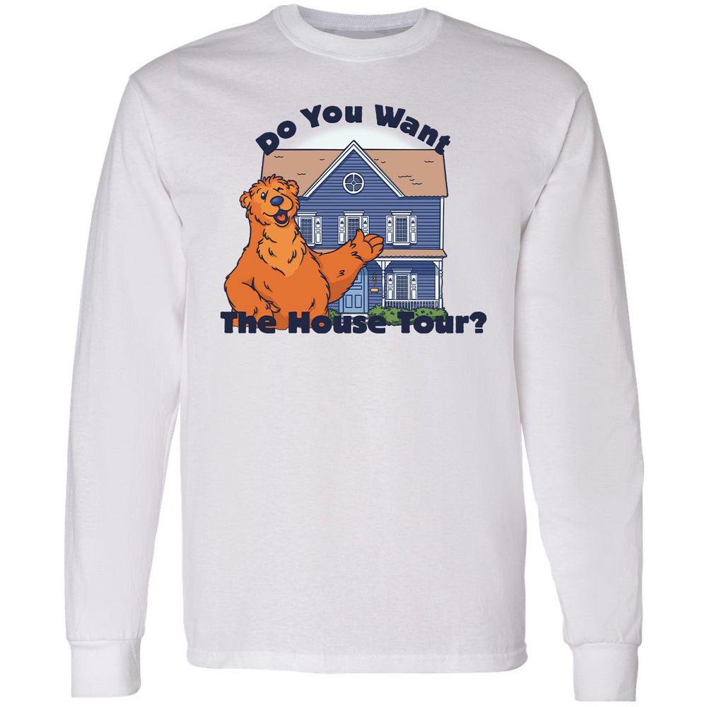 Do You Want The Big Blue House Tour? - White - 5