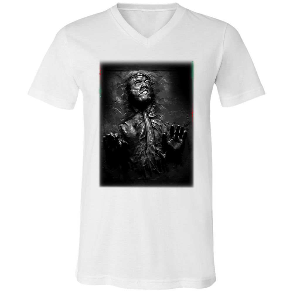 Unisex V-Neck T-Shirt - 2WBVV9WD - White - 5