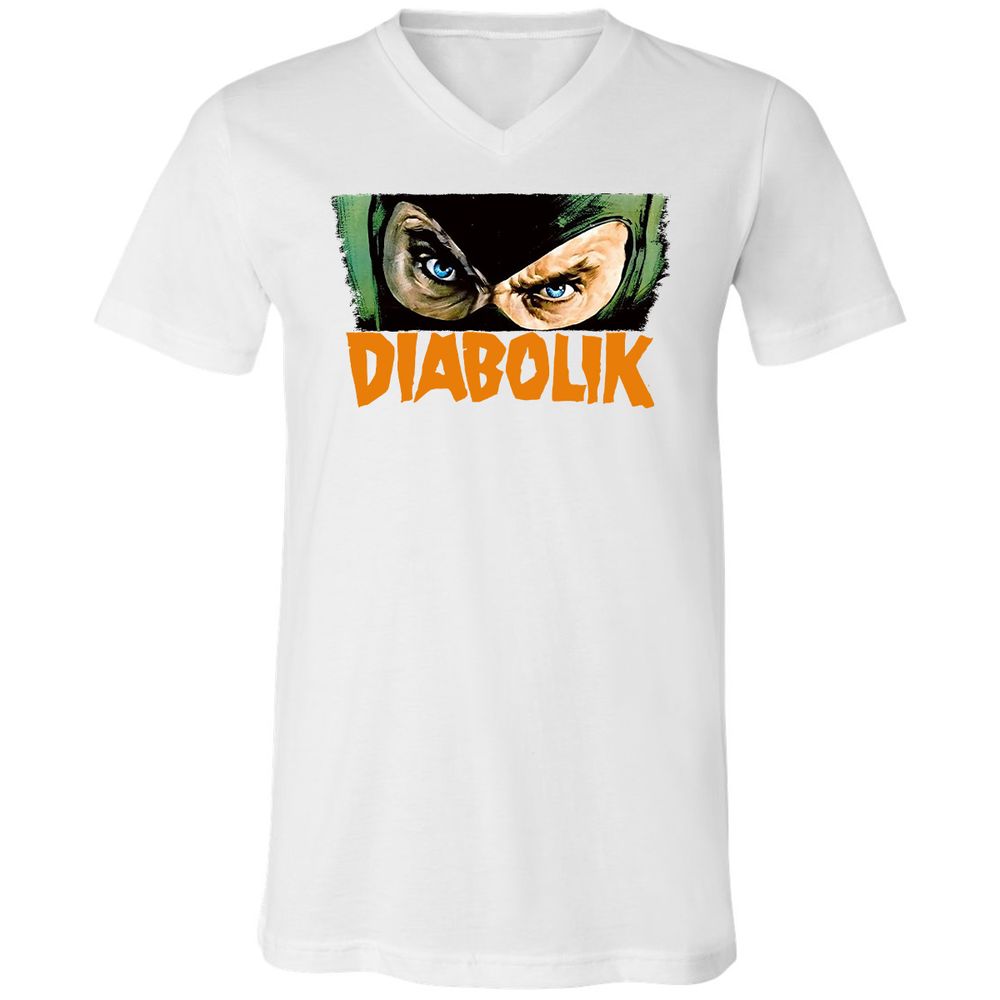 Unisex V-Neck T-Shirt - Y3C3S6F8 - White - 5