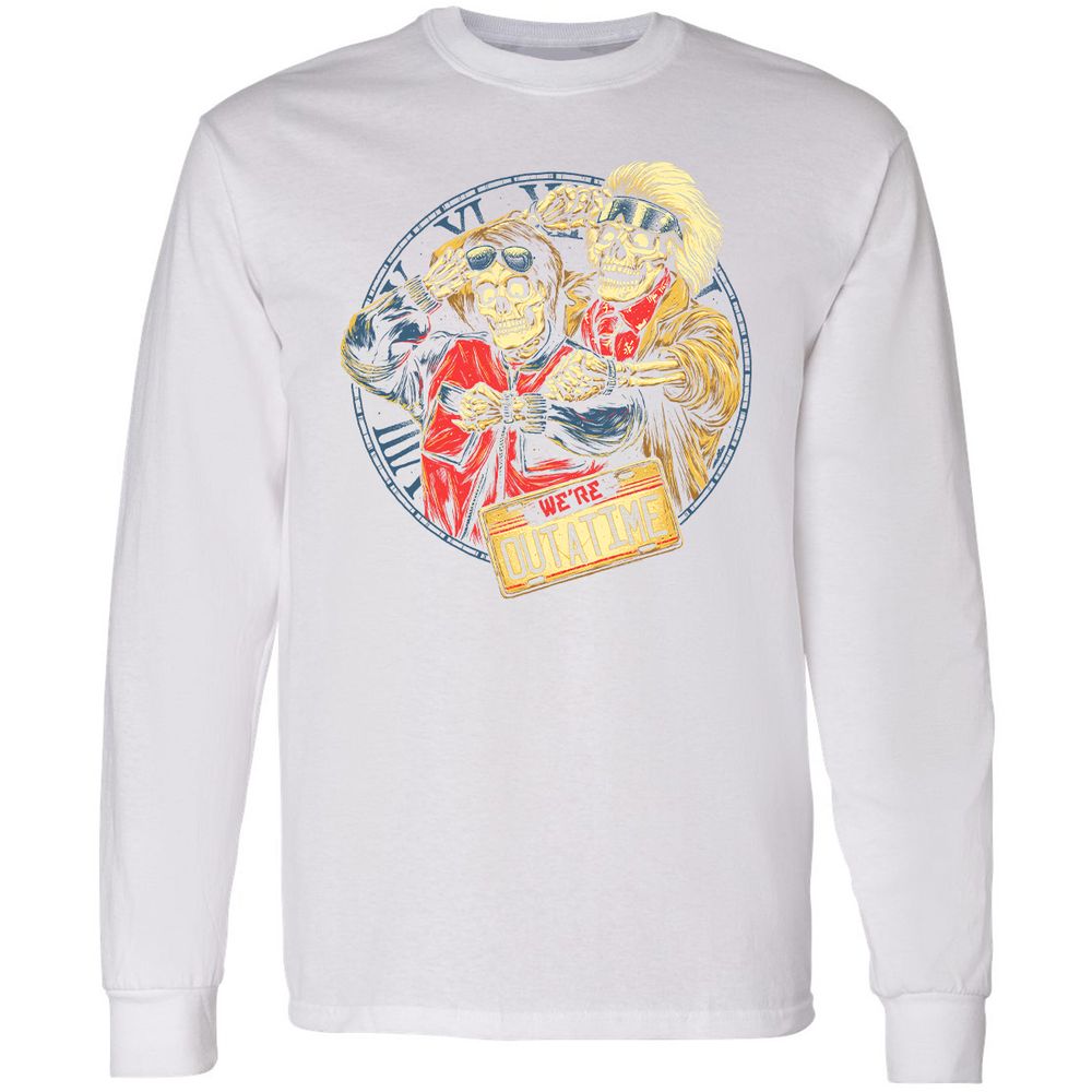 Long Sleeve T-Shirt - QDSX9QDR - White - 5
