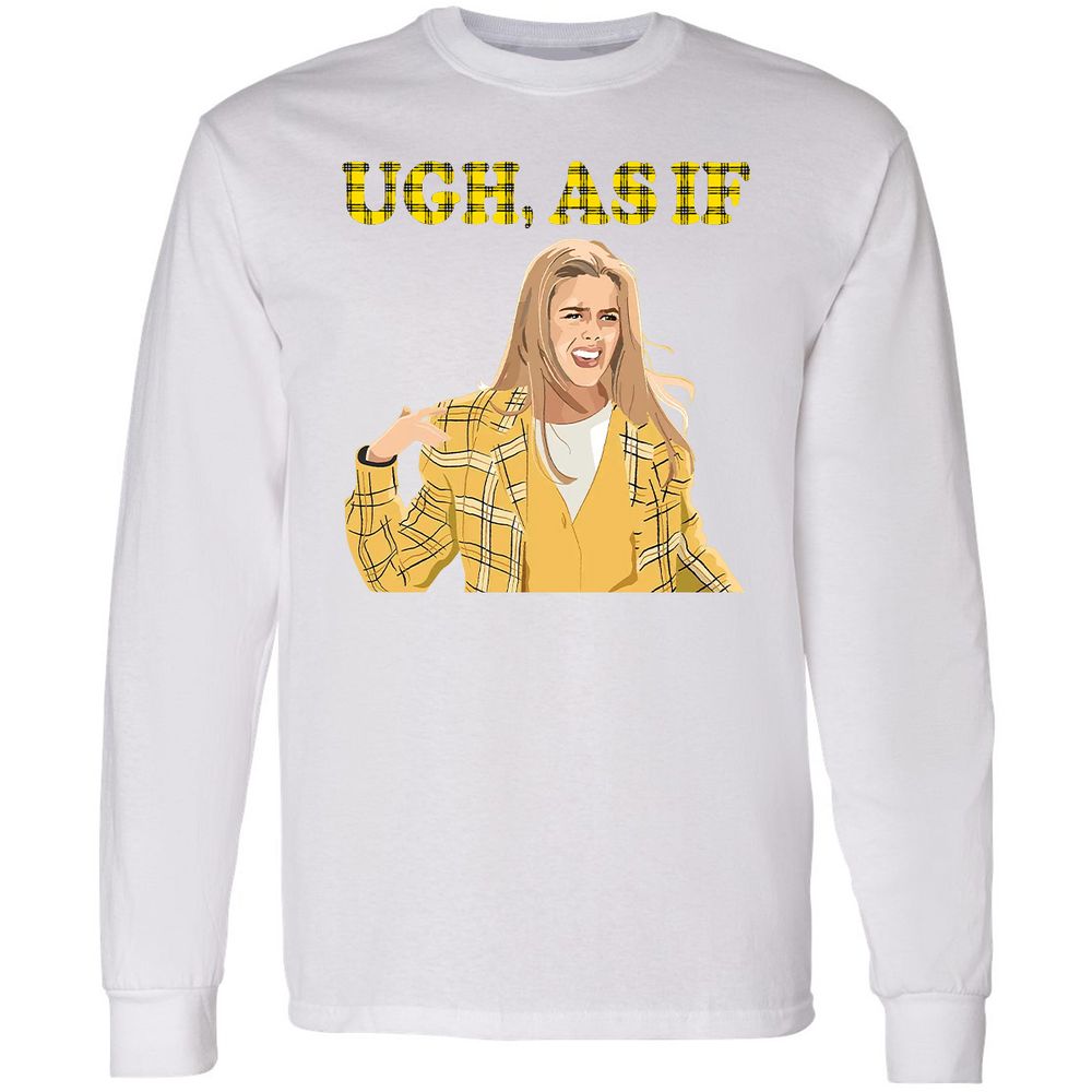 Long Sleeve T-Shirt - WCR9BQQ7 - White - 5