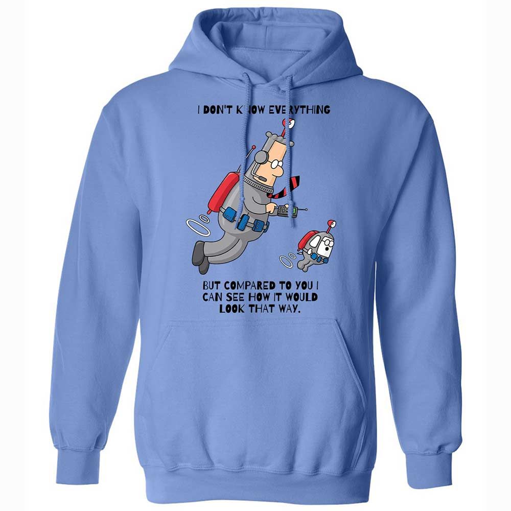 I don't know everything - Carolina Blue - 6
