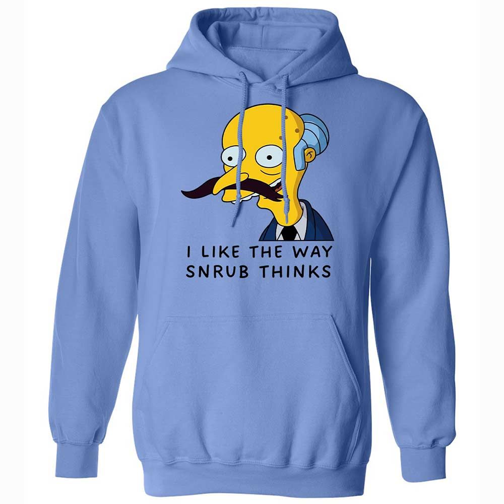 I Like the Way Snrub Thinks - Carolina Blue - 6