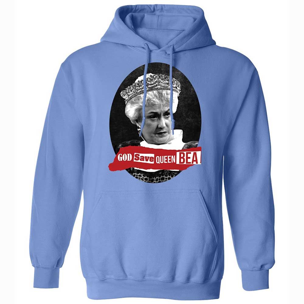 God Save Queen Bea - Carolina Blue - 6