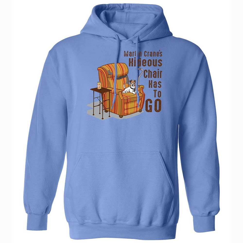 Martin Crane's Hideous Chair - Carolina Blue - 6