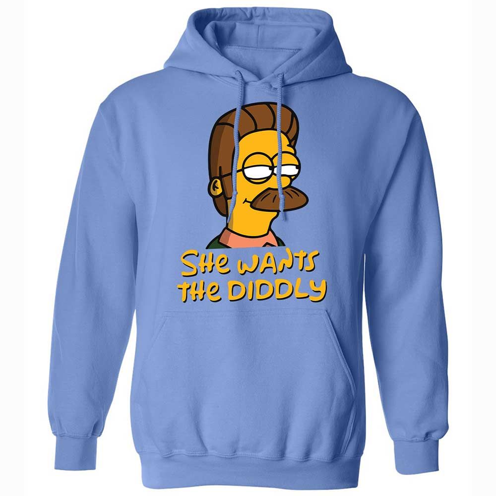 She Wants The Diddly - Carolina Blue - 6