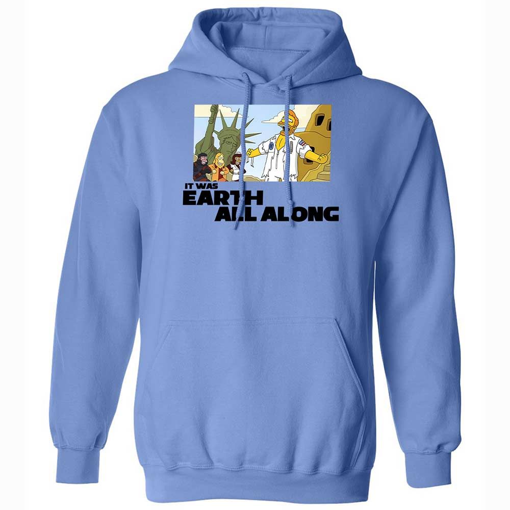 It was Earth all along - Carolina Blue - 6