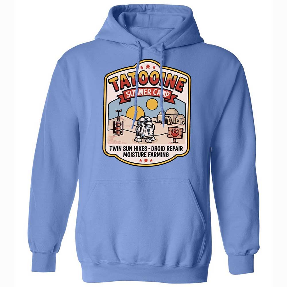 Classic Unisex Hoodie - 3DSWXD85 - Carolina Blue - 6