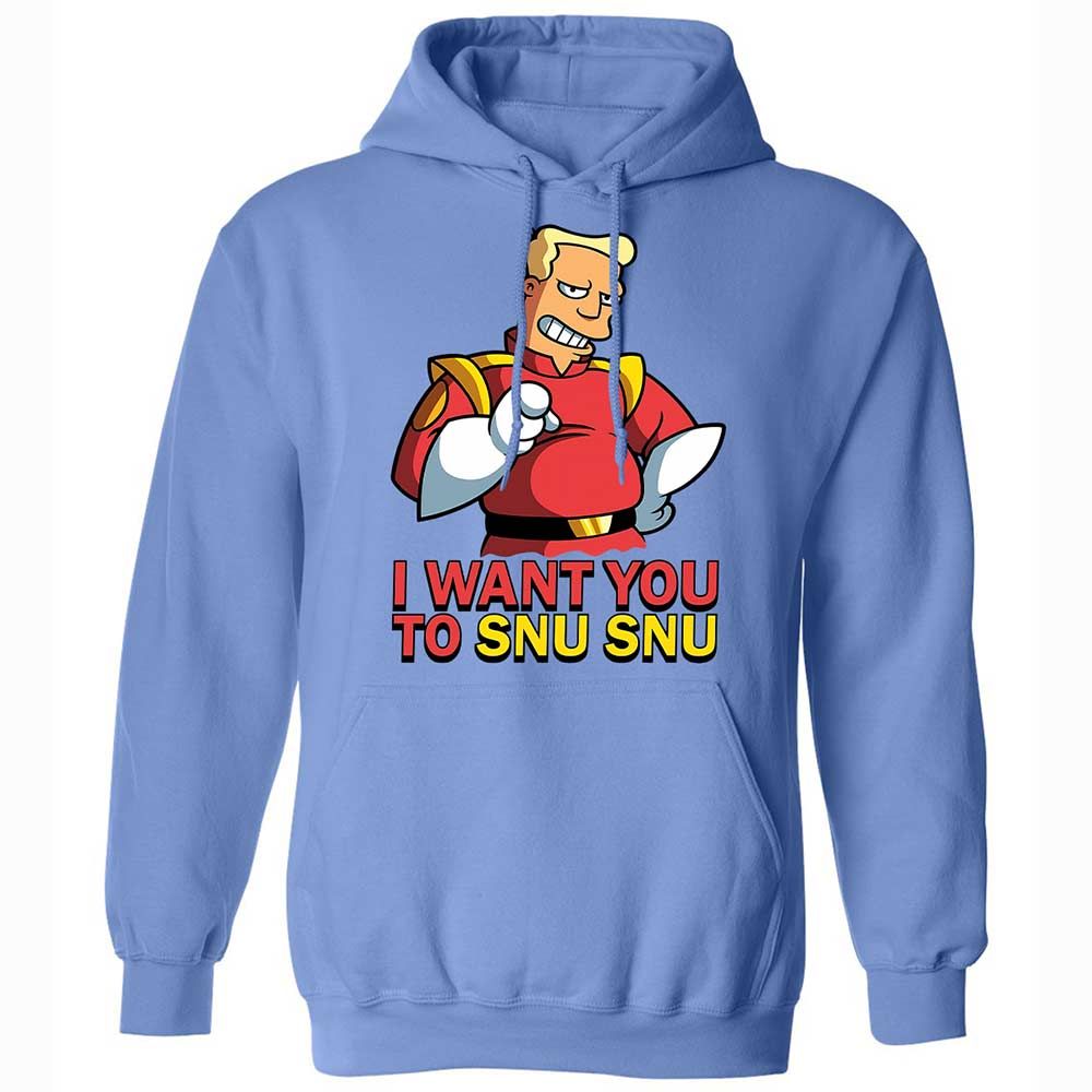 Classic Unisex Hoodie - BUMWNBCK - Carolina Blue - 6