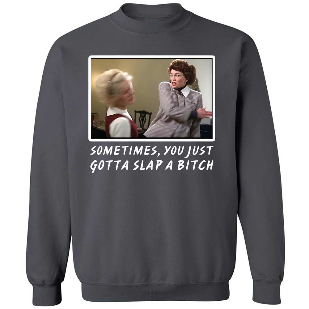Classic Unisex Sweatshirt - 8E7R49TF - Charcoal - 6