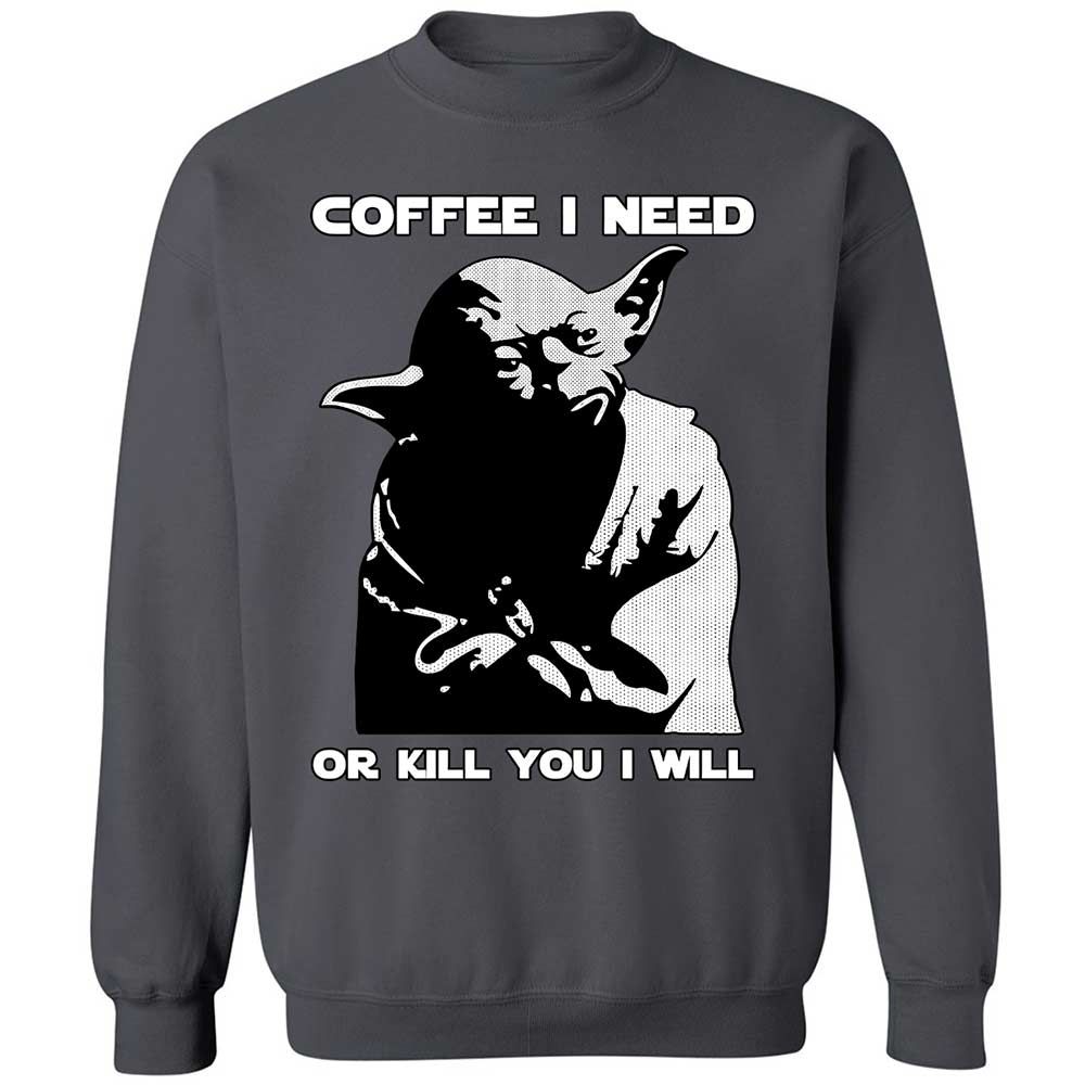 Coffee I Need - Charcoal - 6