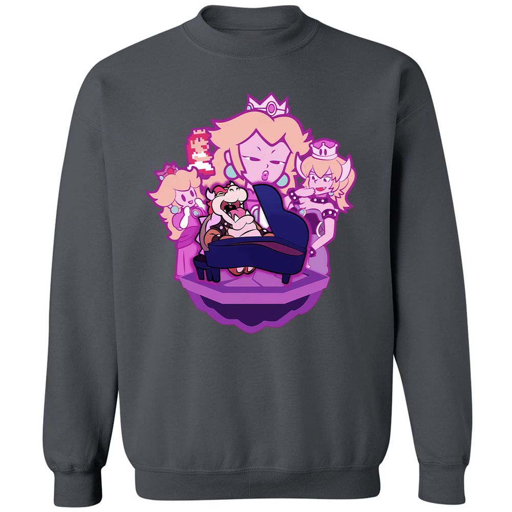Classic Unisex Sweatshirt - QGU37UKW - Charcoal - 6